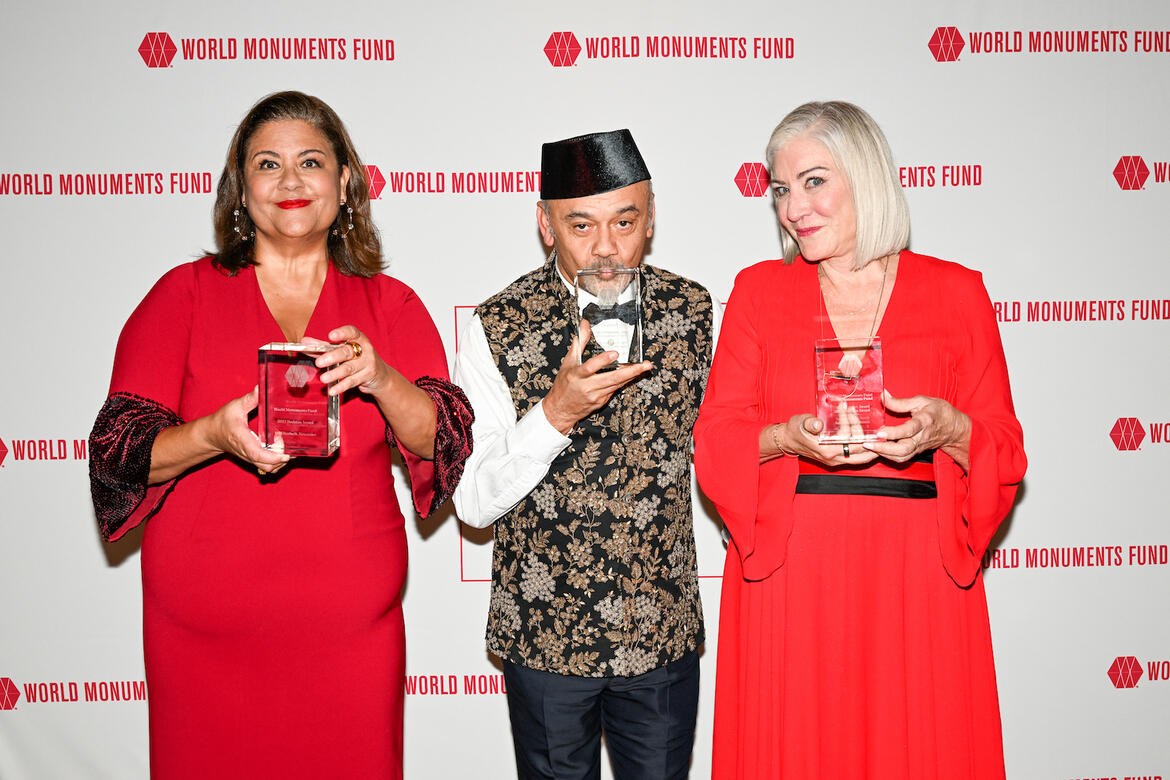 Hadrian Gala Honorees Dr. Elizabeth Alexander, Christian Louboutin, and Suzanne Deal Booth